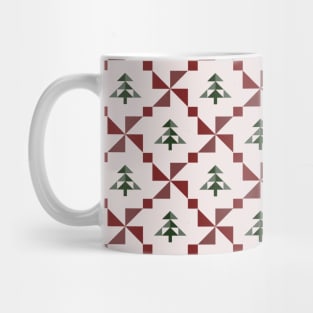 Christmas Ugly Winter Sweater Quilt Mug